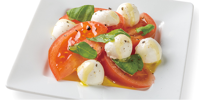 トマトとモッツァレラのカプレーゼの画像