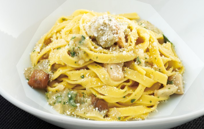 ポルチーニのタリアテッレの画像