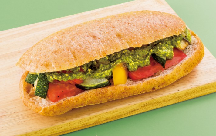 野菜のジェノベーゼパニーニの画像 TAKEOUT